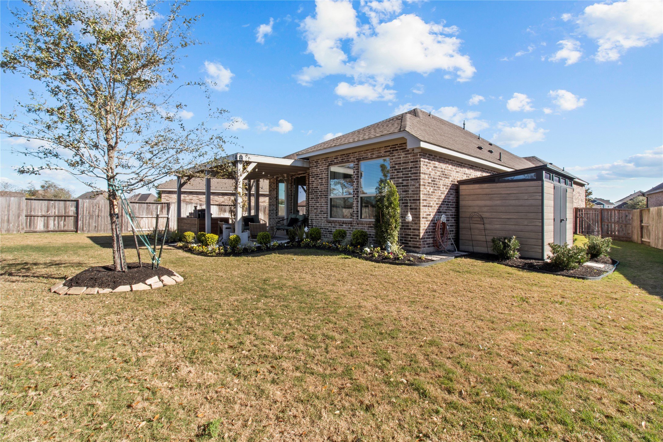 10010 Napier Drive Rosharon, TX 77583 - Photo 29 of 38 Spacious backyard