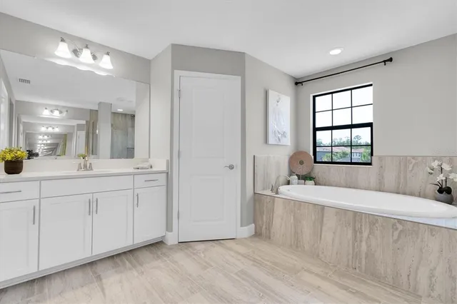 a view of livingroom with walk in closet