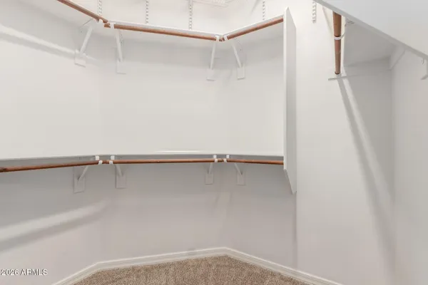 a view of a rack on the wall
