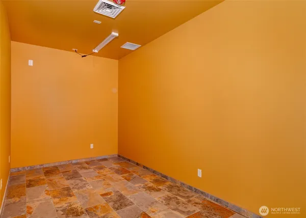 a view of a room with closet