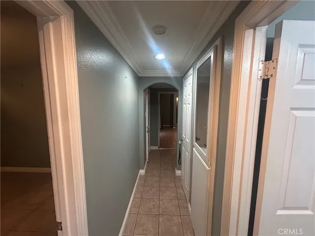 a view of hallway with elevator