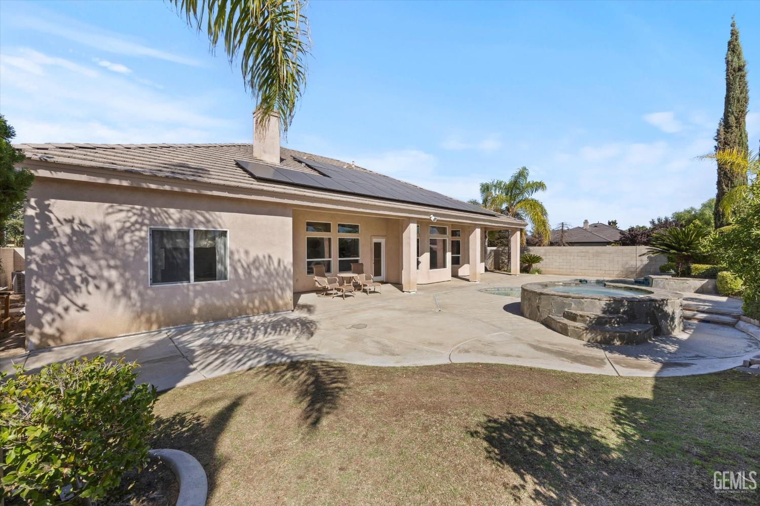 Undisclosed Address Bakersfield, CA 93312 - Photo 46 of 50 a view of a house with a patio