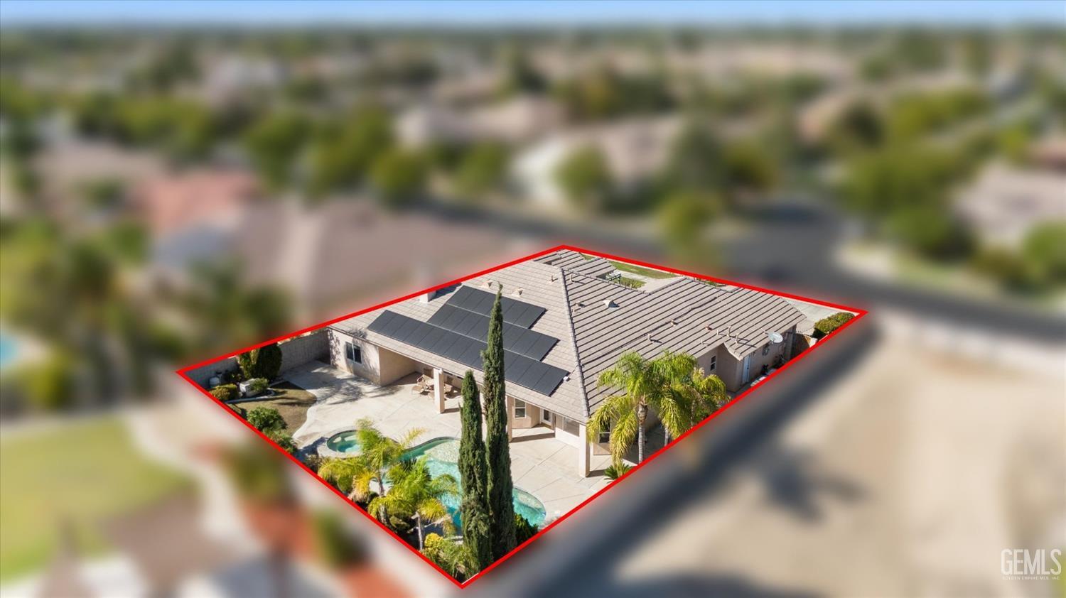 Undisclosed Address Bakersfield, CA 93312 - Photo 50 of 50 a view of a small pool with windows