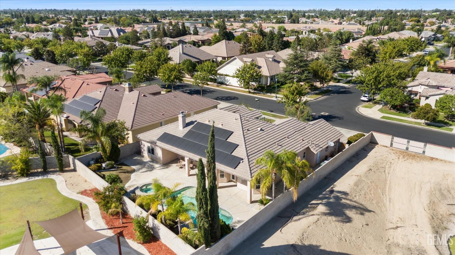 Undisclosed Address Bakersfield, CA 93312 - Photo 10 of 50 an aerial view of a house with outdoor space