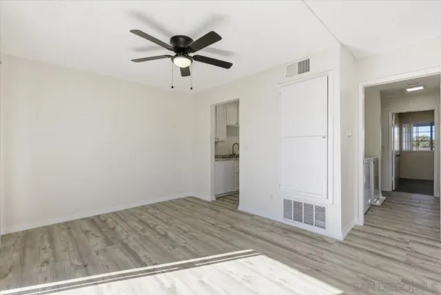 a view of front door