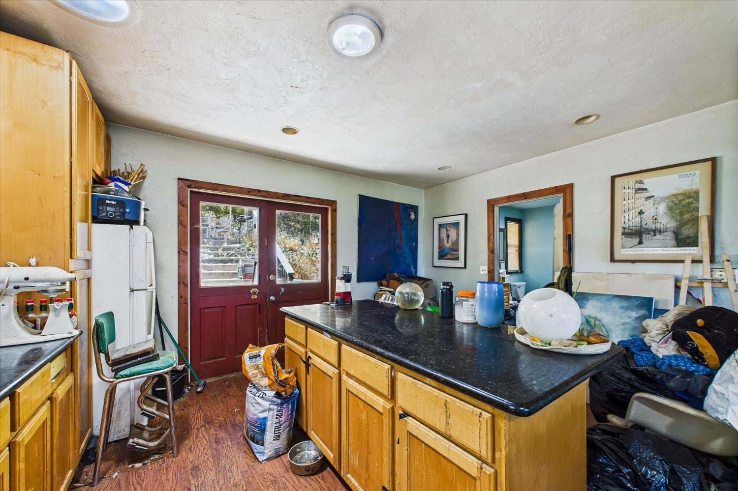 5500 Rancho Sequoia Drive Alderpoint, CA 95511 - Photo 21 of 30 a view of a workspace with furniture and a window