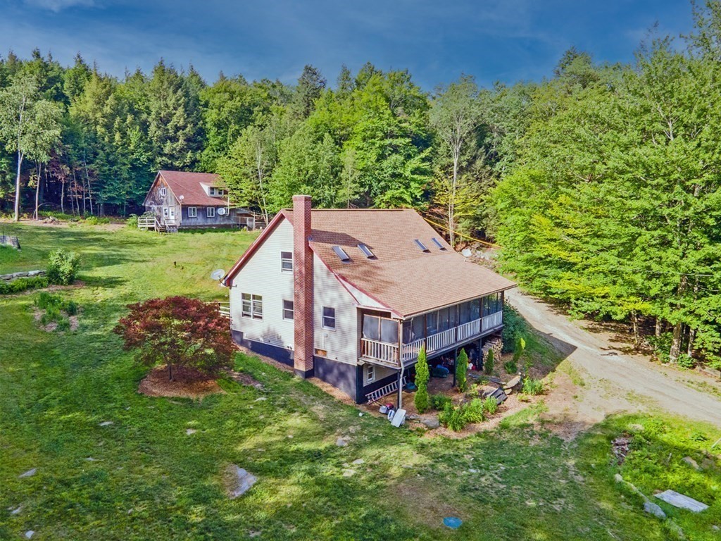 241 Thompson Road Colrain, MA 01340 - Photo 1 of 42 an aerial view of a house