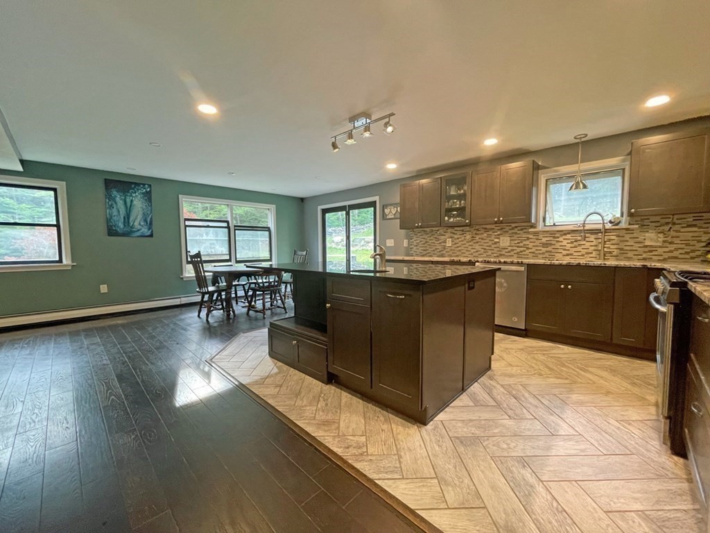 241 Thompson Road Colrain, MA 01340 - Photo 12 of 42 a kitchen with lots of counter top space