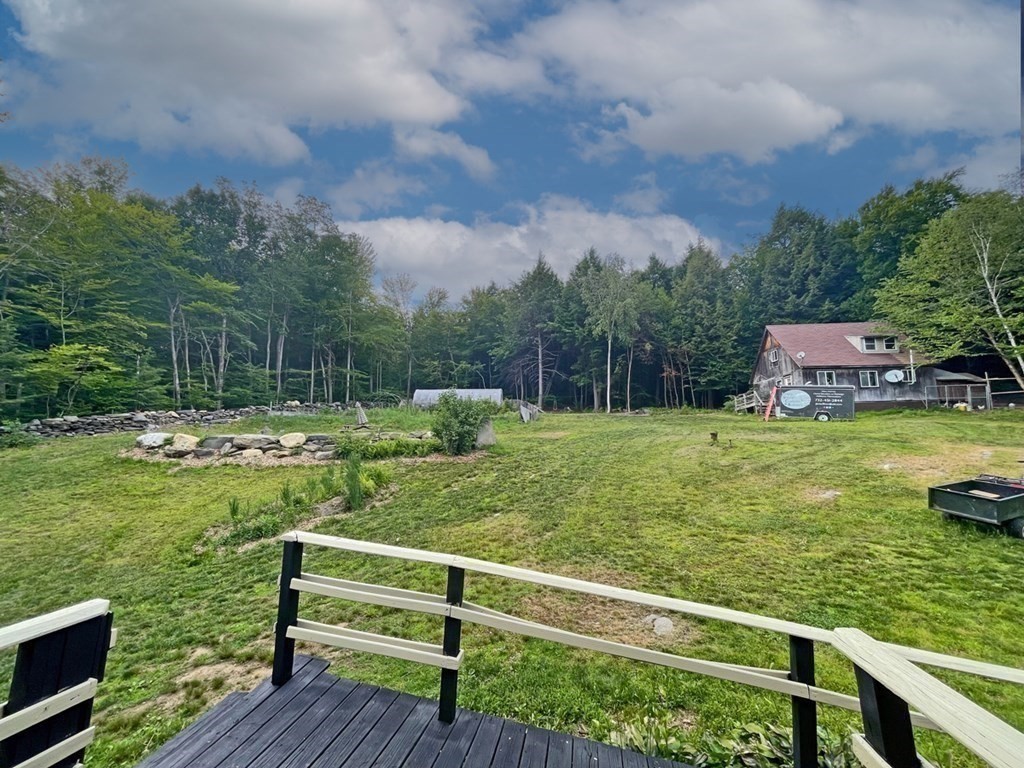 241 Thompson Road Colrain, MA 01340 - Photo 39 of 42 a view of a garden with houses