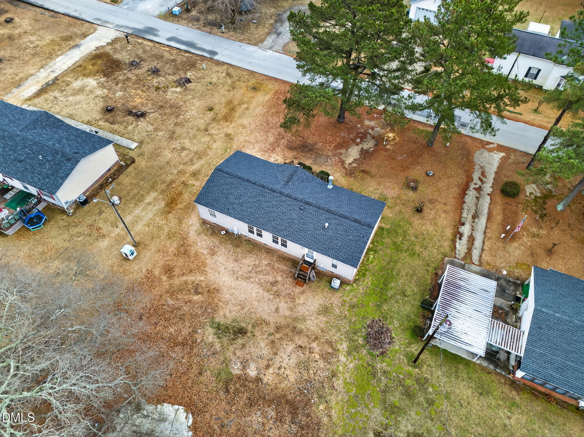 112 Morgan Street Erwin, NC 28339 - Photo 29 of 35 an aerial view of houses with yard