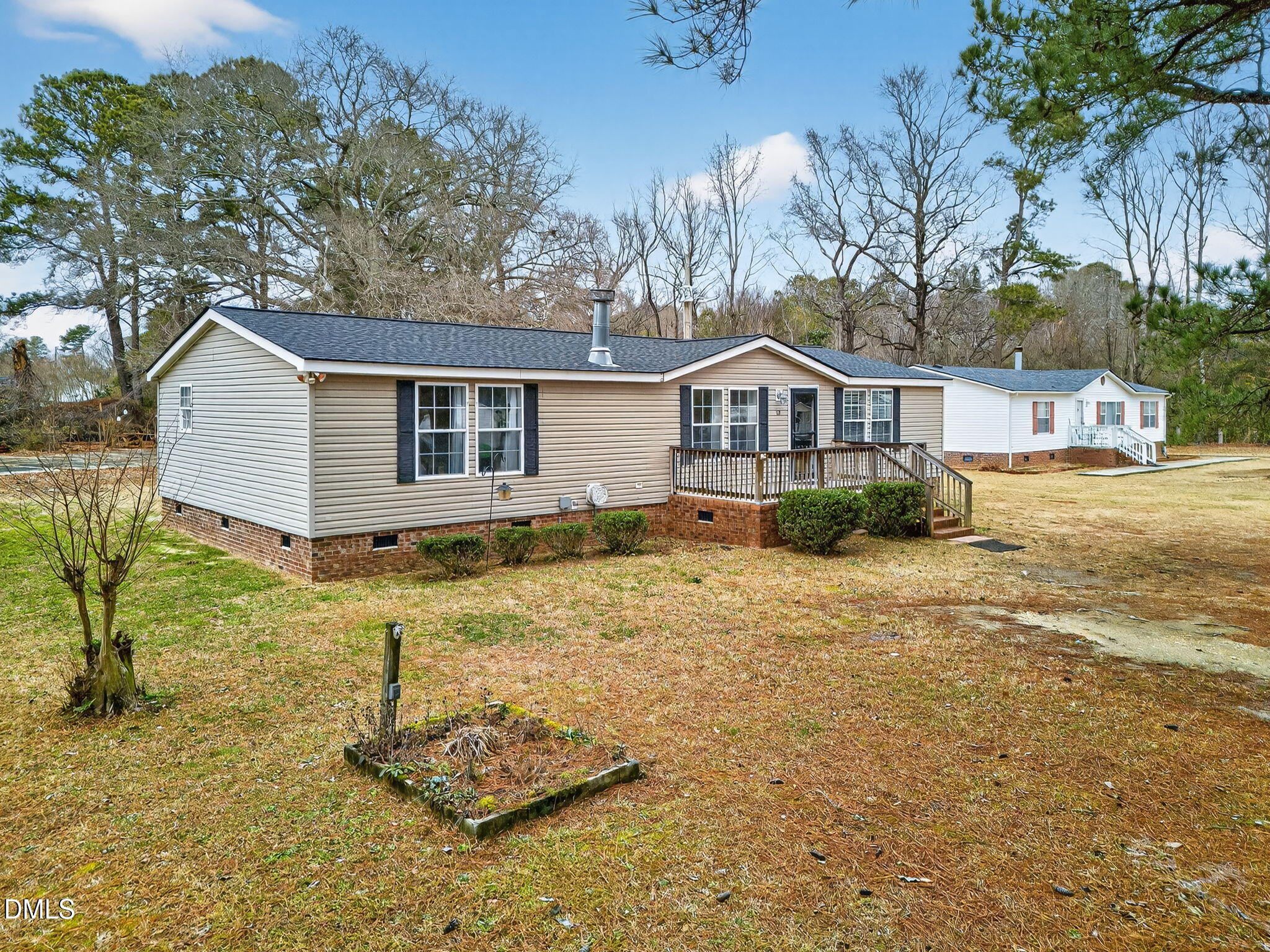 112 Morgan Street Erwin, NC 28339 - Photo 34 of 35 a view of a yard in front of a house with large tree