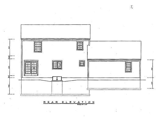 Exterior Back. Similar To Be Built