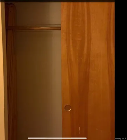 a bathroom with a shower curtain