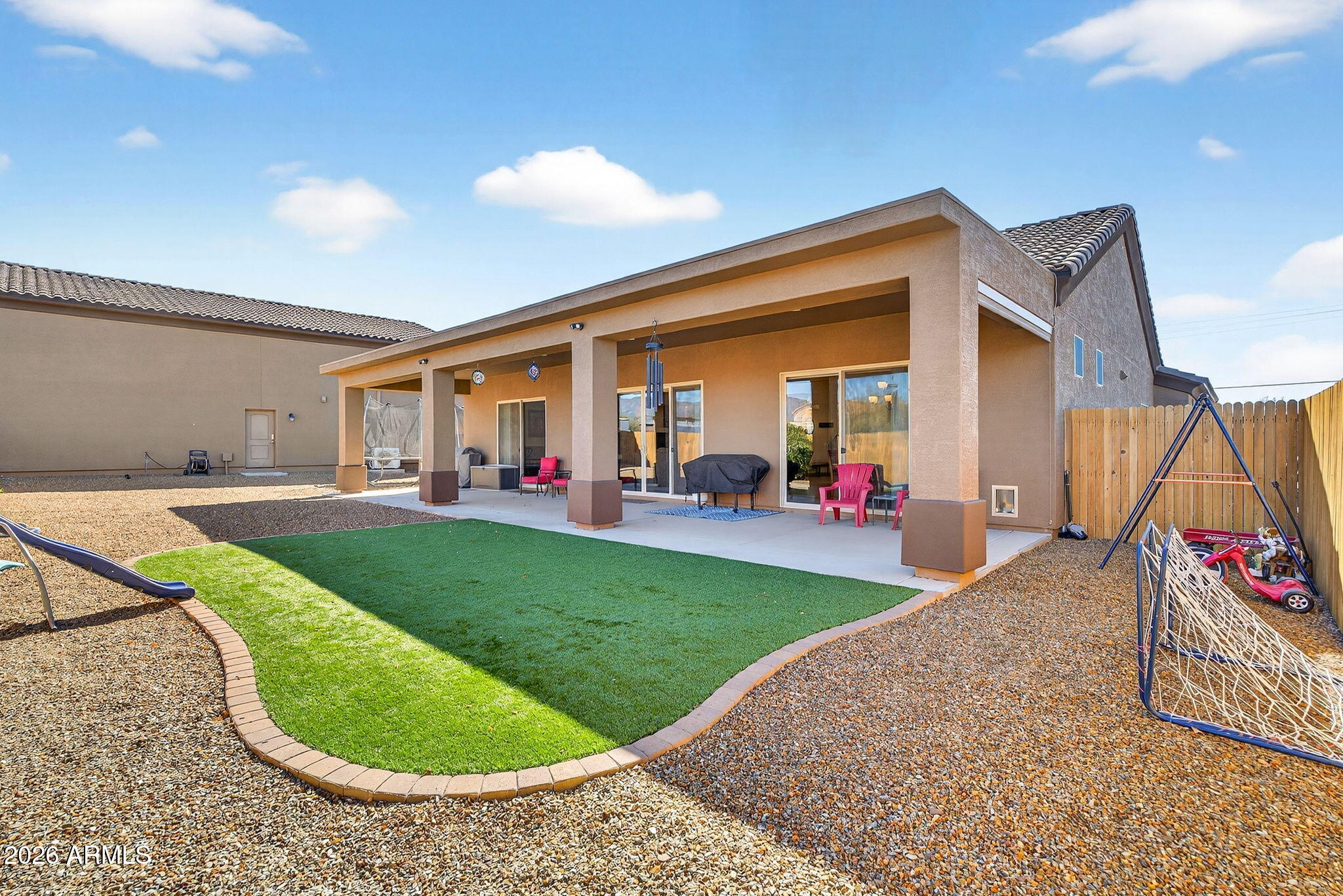112 West Circle Mountain Road New River, AZ 85087 - Photo 39 of 57 a view of outdoor space yard deck and patio