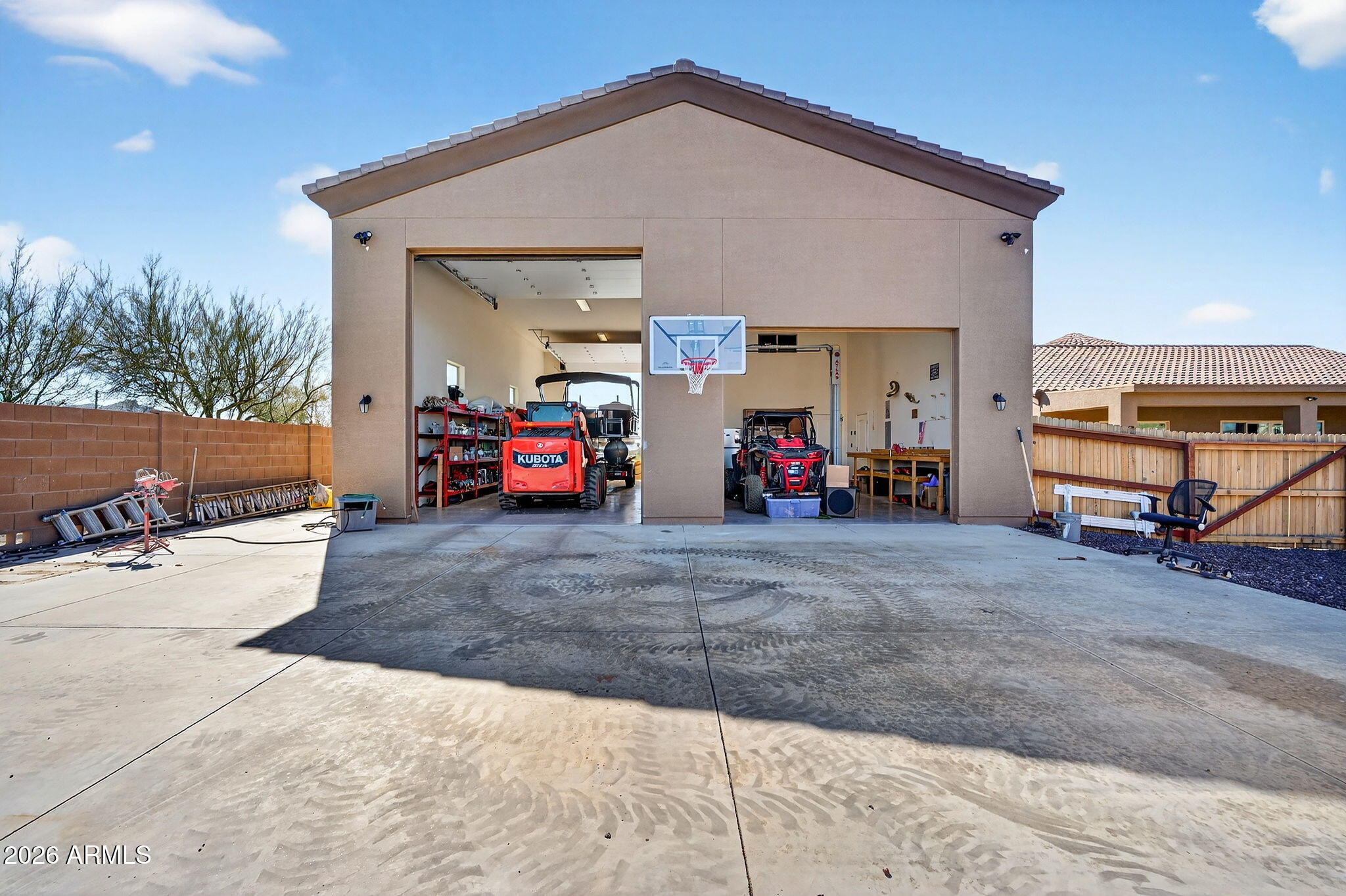 112 West Circle Mountain Road New River, AZ 85087 - Photo 42 of 57 Detached RV Garage – Exterior