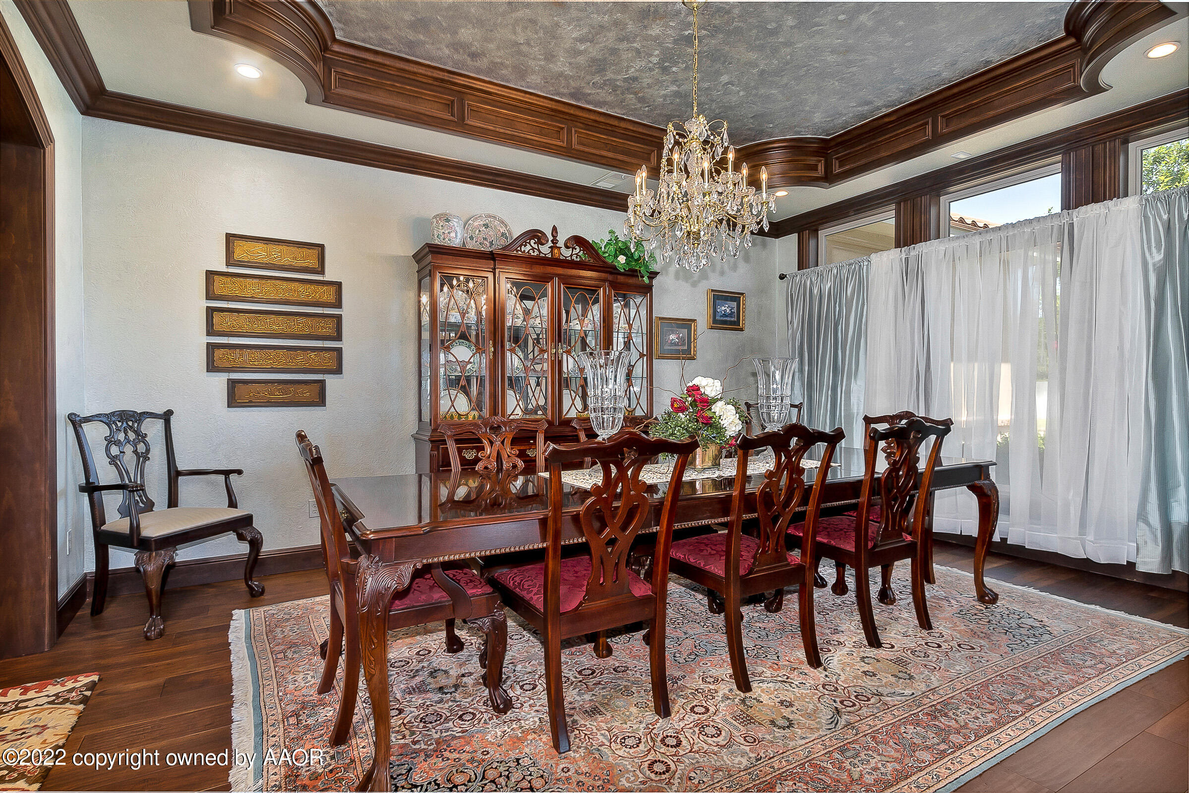 16 Merion Place Amarillo, TX 79124 - Photo 12 of 71 a view of a dining room with furniture and window