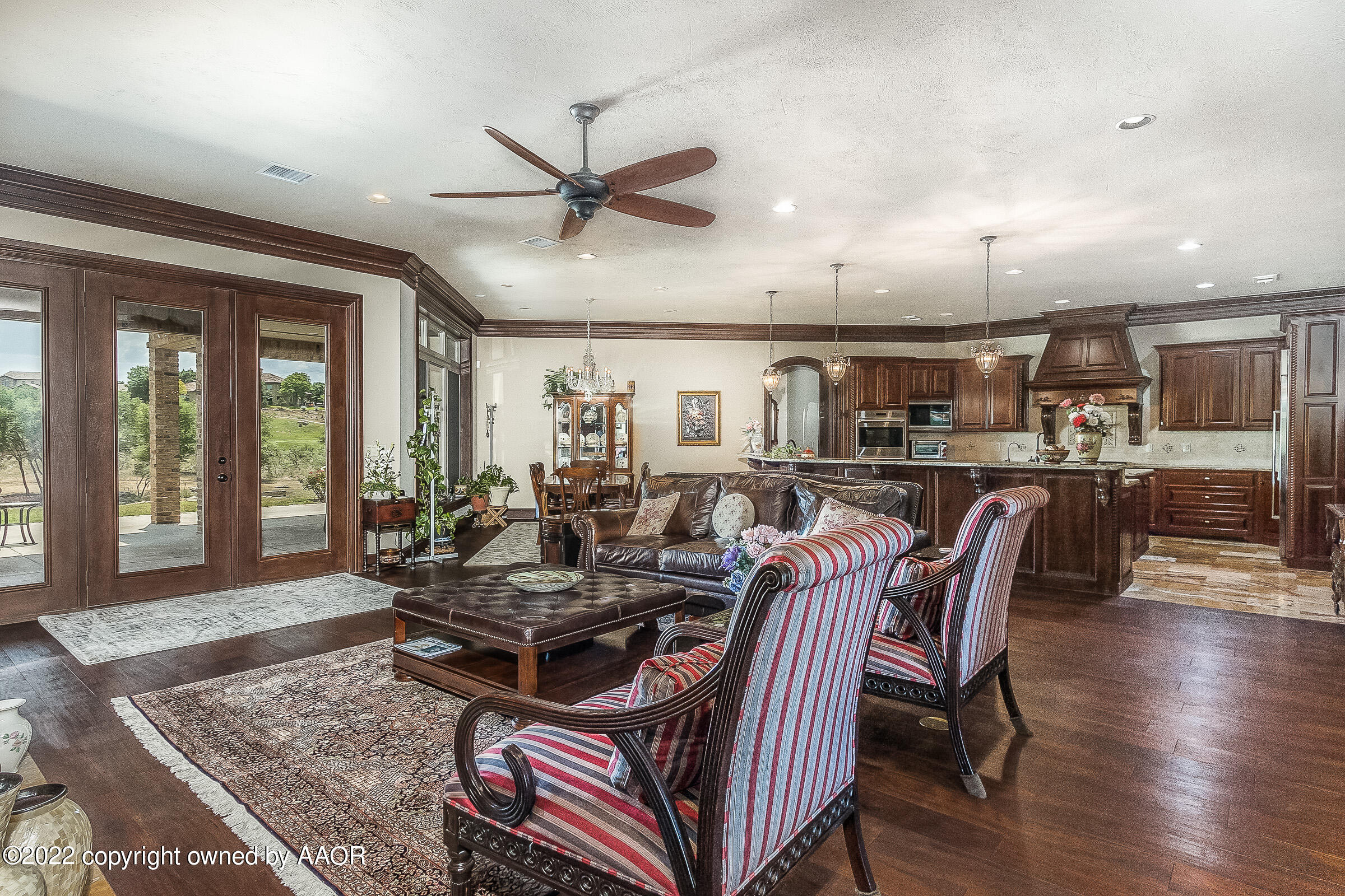 16 Merion Place Amarillo, TX 79124 - Photo 15 of 71 a living room with lots of furniture and a large window