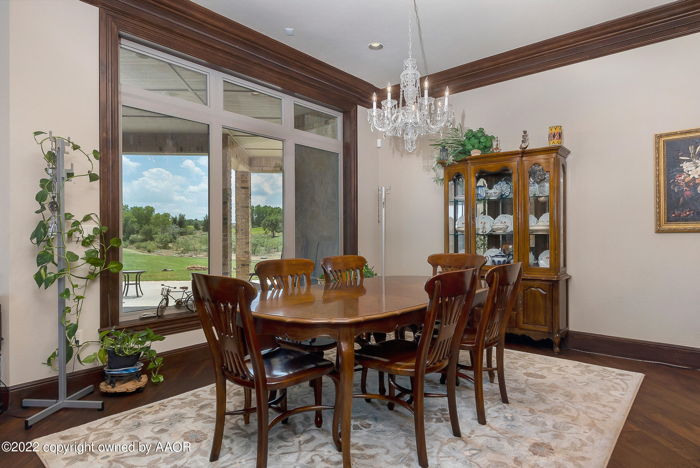 16 Merion Place Amarillo, TX 79124 - Photo 23 of 71 a view of a dining room with furniture window and wooden floor