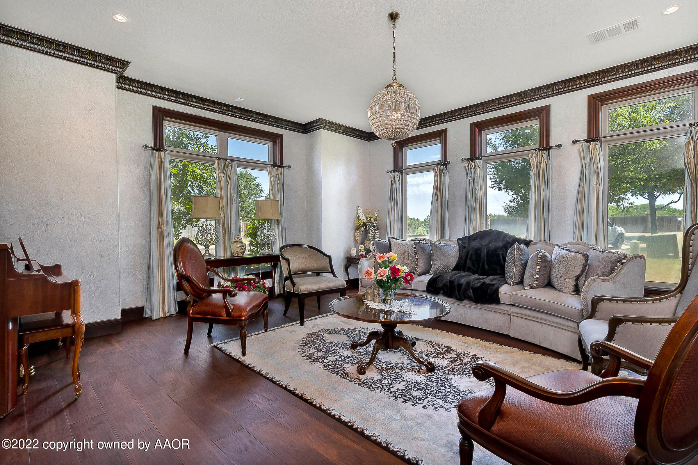 16 Merion Place Amarillo, TX 79124 - Photo 29 of 71 a living room with furniture or couch and a large window