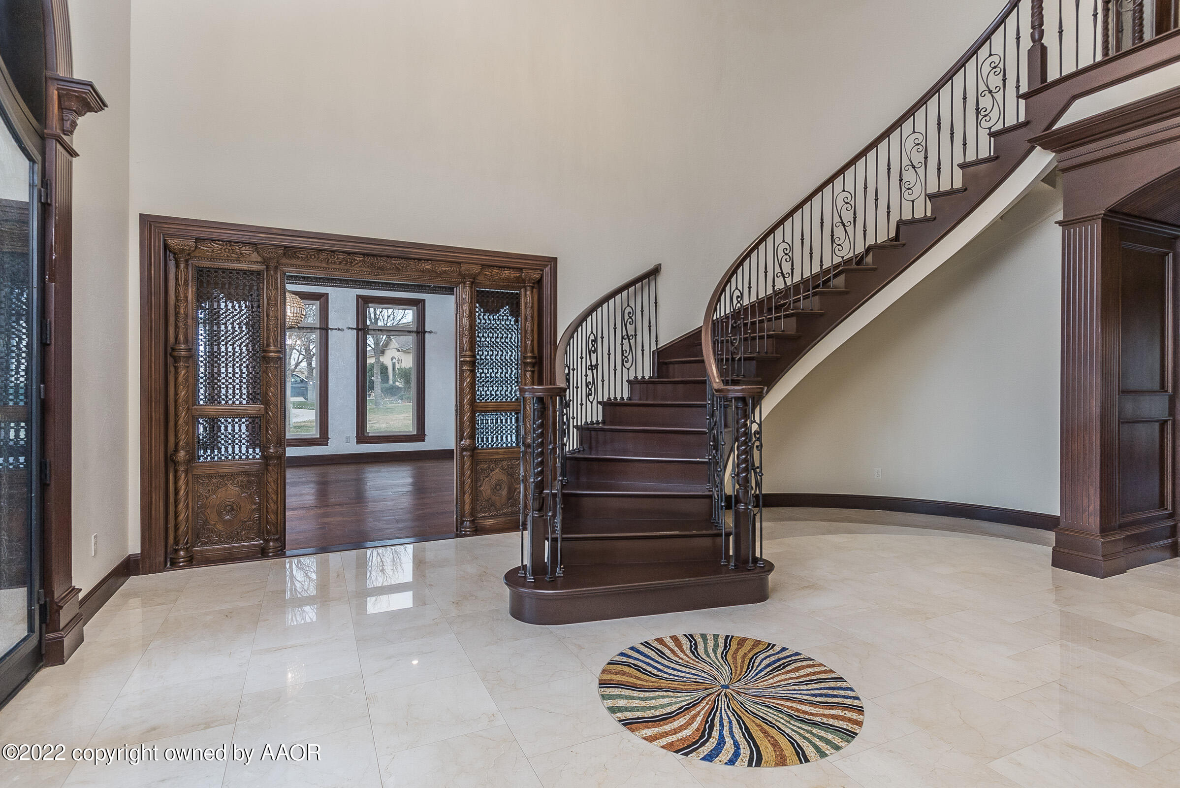16 Merion Place Amarillo, TX 79124 - Photo 8 of 71 a view of entryway and hall with wooden floor