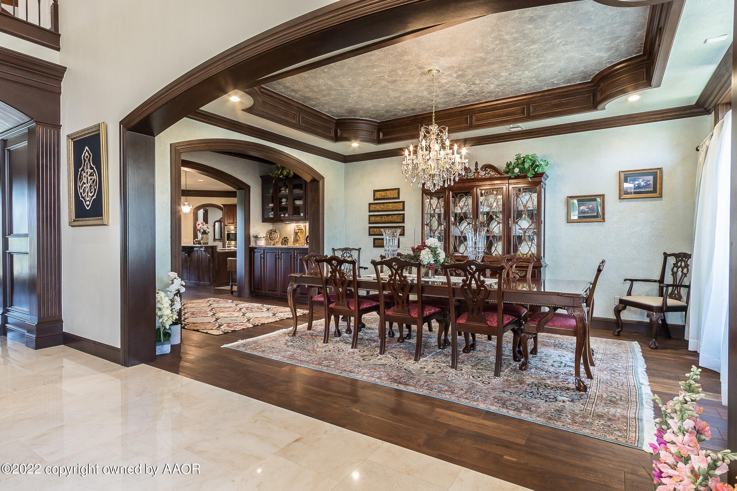 16 Merion Place Amarillo, TX 79124 - Photo 9 of 71 a view of a dining room with furniture window and wooden floor