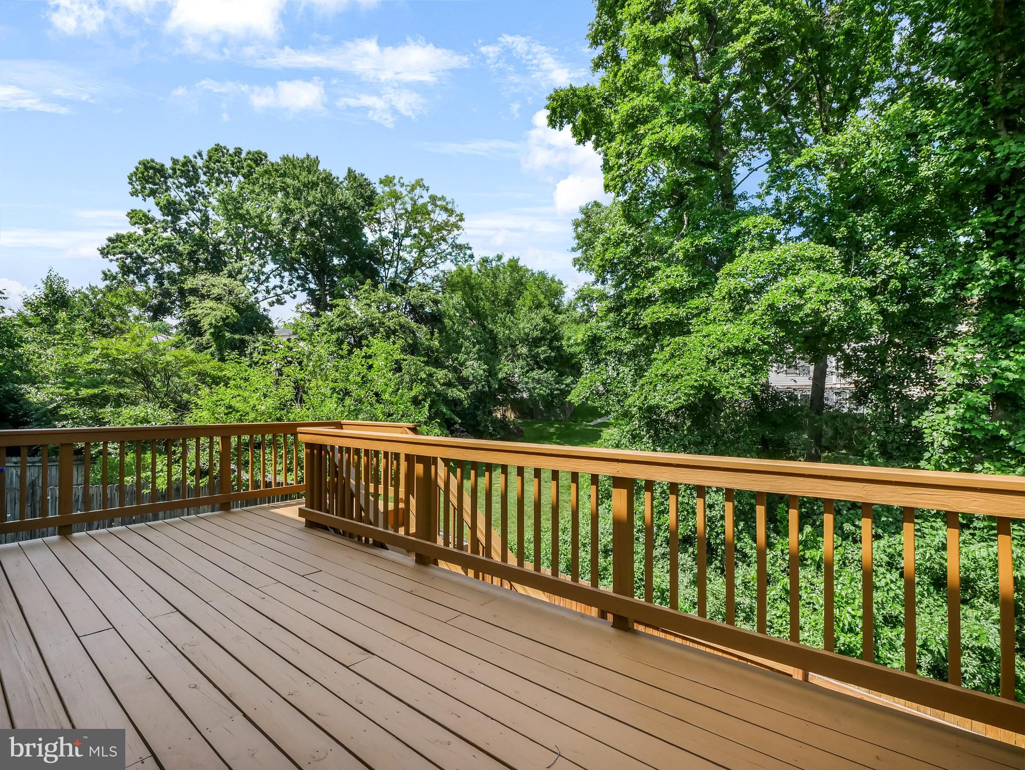 2857 Seminole Road Woodbridge, VA 22192 - Photo 34 of 43 Spacious deck with view of trees