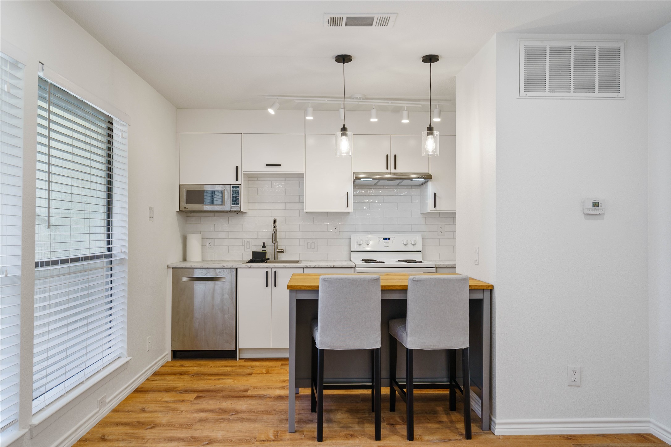 Bright and airy kitchen