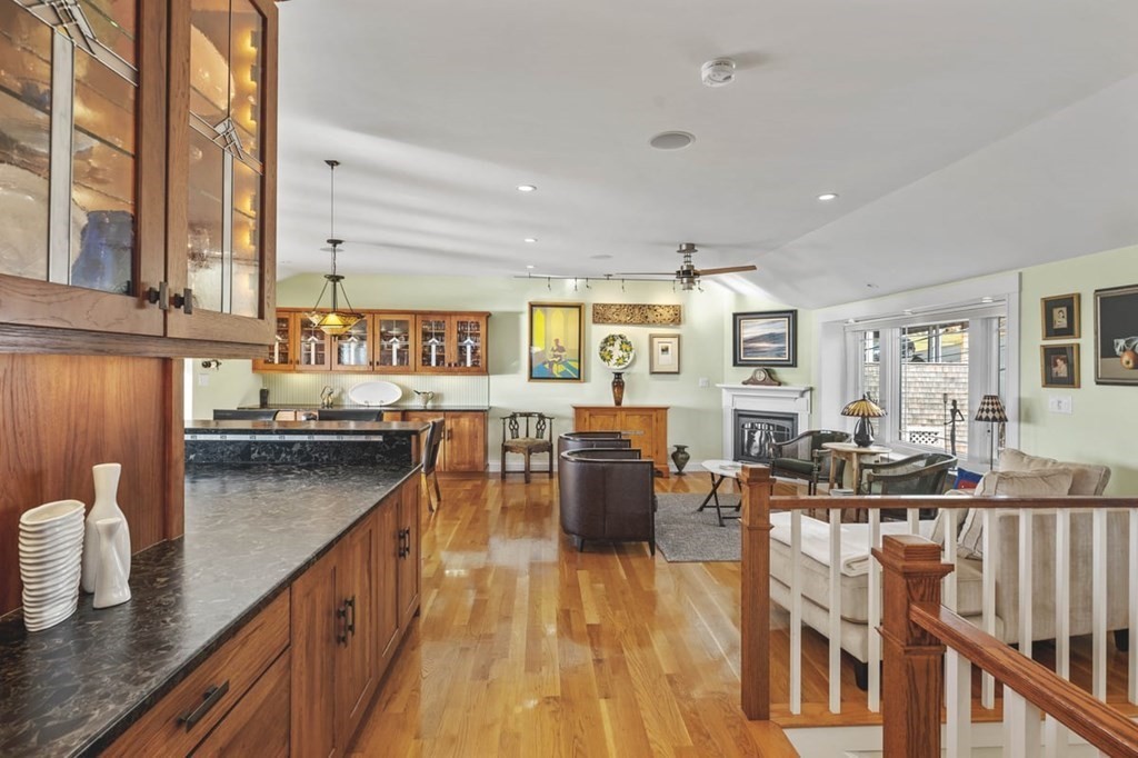 13 Beacon Road Hull, MA 02045 - Photo 12 of 41 a kitchen with counter top space and wooden floor