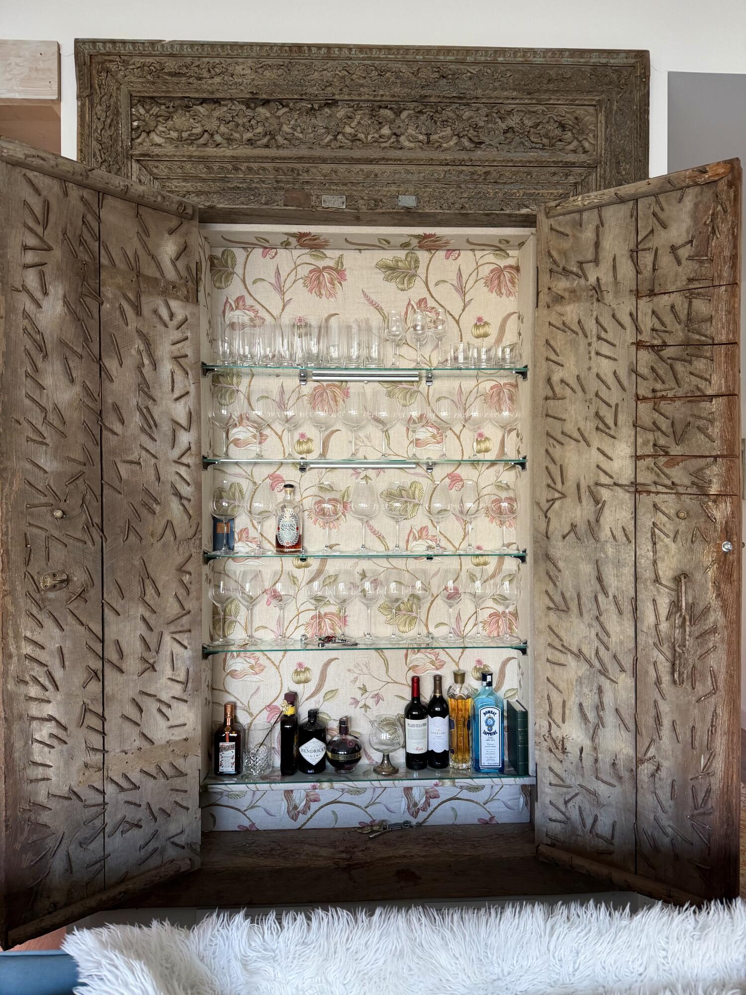 63 Lake House Road Rangeley, ME 04970 - Photo 39 of 57 Liquor Cabinet- Winter House