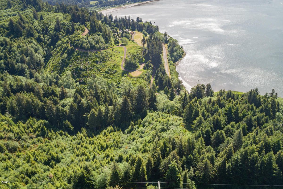 Lot 400 Northwest Legion Road Waldport, OR 97394 - Photo 6 of 10 Aerial showing Alsea Bay