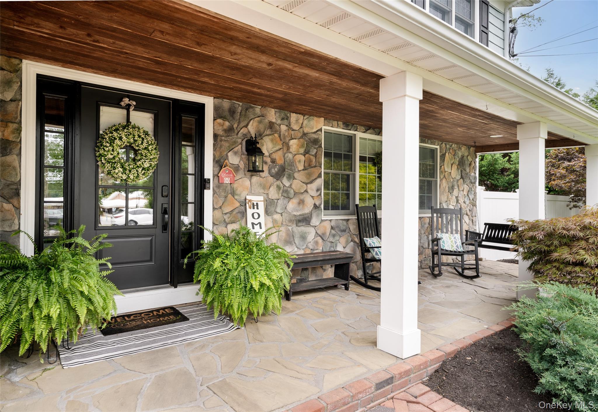 8 Miller Avenue Shoreham, NY 11786 - Photo 2 of 36 a living room filled with furniture and a potted plant