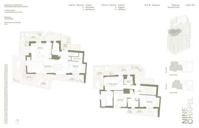 $3,499,000 | 9 Chapel Street, Unit 10A | Downtown Brooklyn