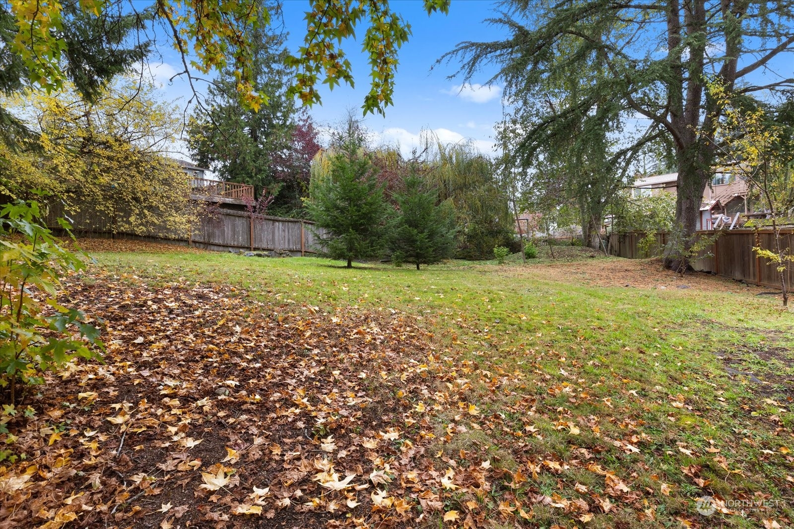 107 219th Place Southeast Bothell, WA 98021 - Photo 5 of 40 a view of a field with trees in front of main door