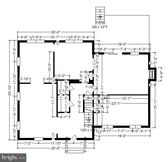 630 Aster Boulevard Rockville, MD 20850 - Photo 53 of 68 Floor Dimensions (First Level)