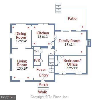 630 Aster Boulevard Rockville, MD 20850 - Photo 67 of 68 Floor Plan (First Level)