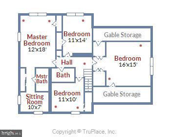 630 Aster Boulevard Rockville, MD 20850 - Photo 68 of 68 Floor Plan (Second Level)
