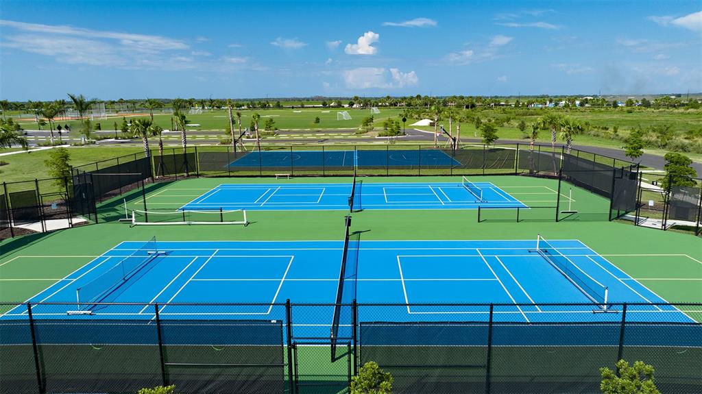 10758 Eclipse Street Sarasota, FL 34241 - Photo 40 of 42 a view of a tennis court