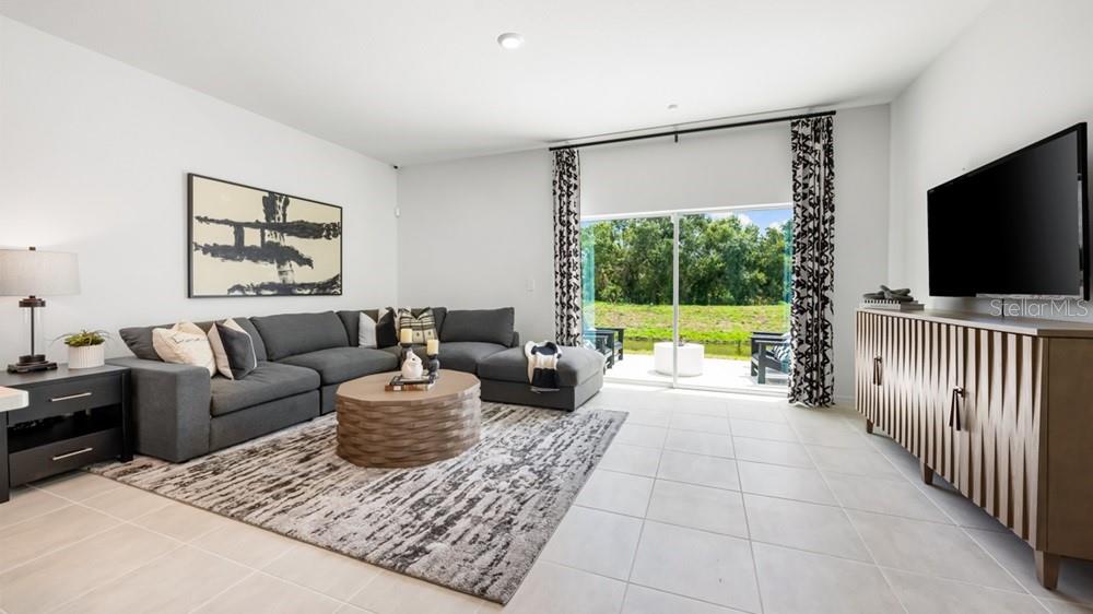 10758 Eclipse Street Sarasota, FL 34241 - Photo 7 of 42 a living room with furniture and a flat screen tv