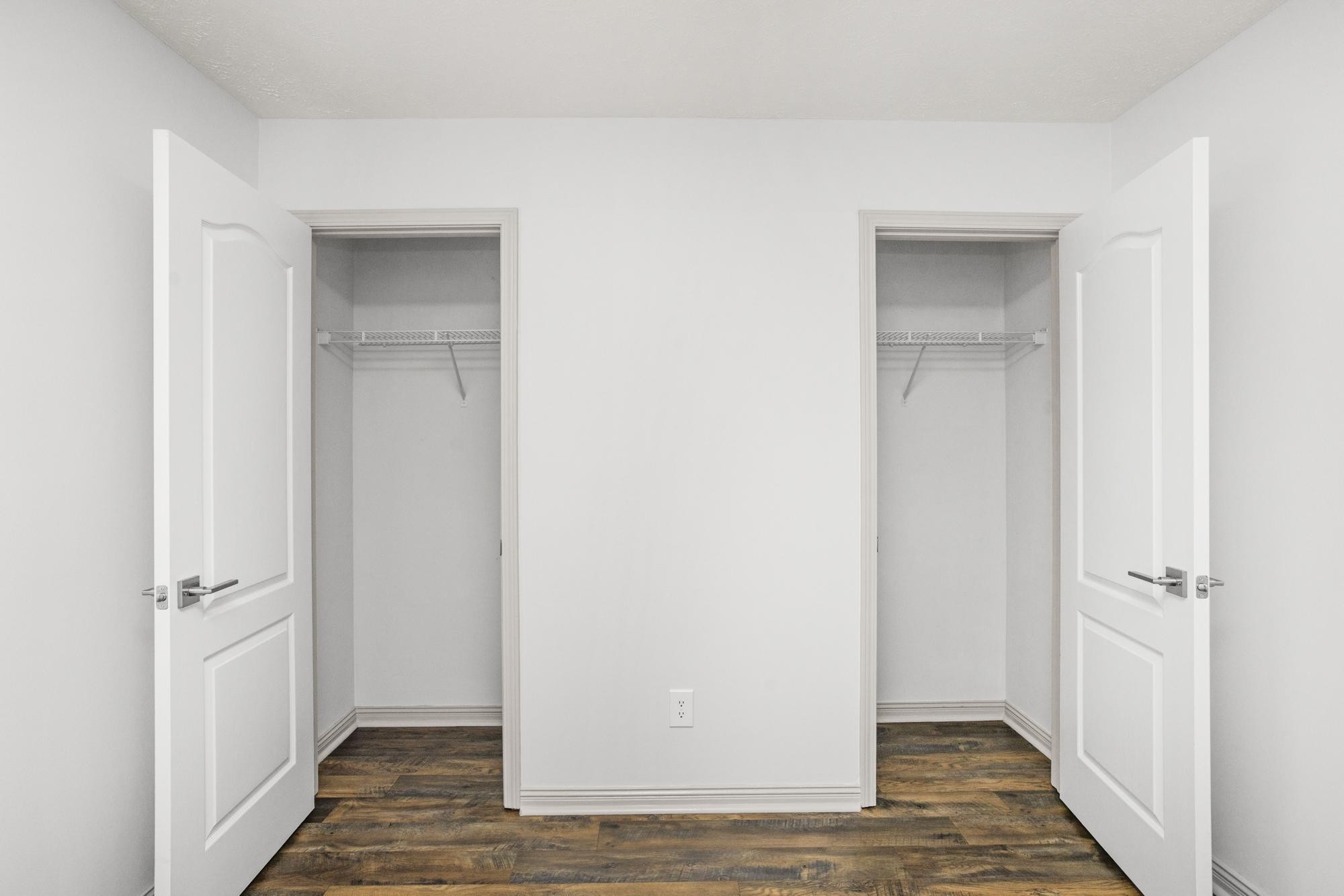 607 Mable Drive La Vergne, TN 37086 - Photo 31 of 46 a view of a hallway with wooden floor and closet