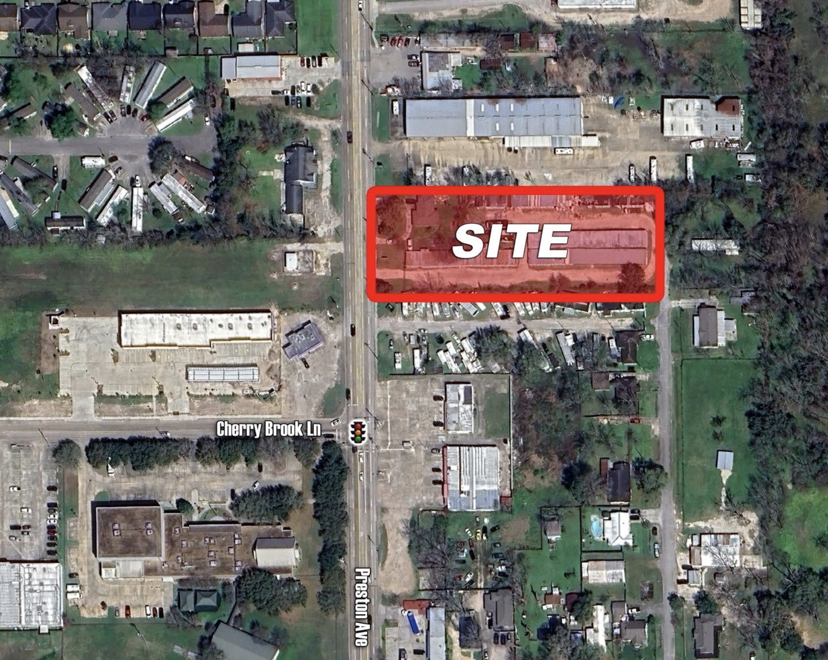 2319 Preston Avenue Pasadena, TX 77503 - Photo 1 of 7 Aerial site boundary