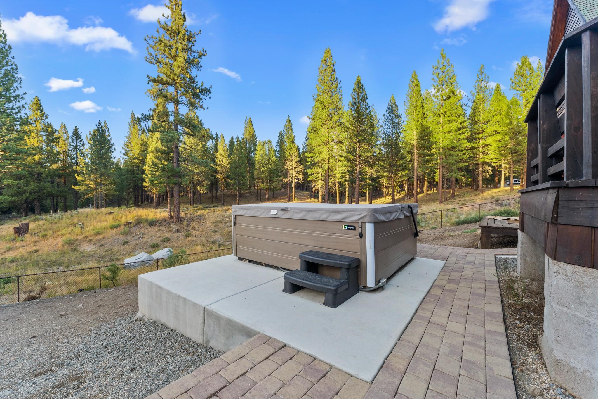 1341 Valley Ranch Drive Clio, CA 96106 - Photo 35 of 50 a terrace of a house with outdoor seating