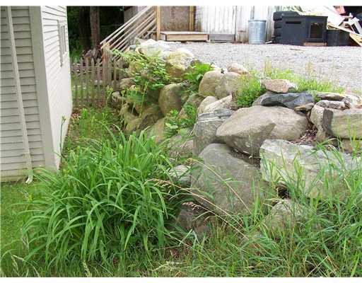 Other. New stone retaining well