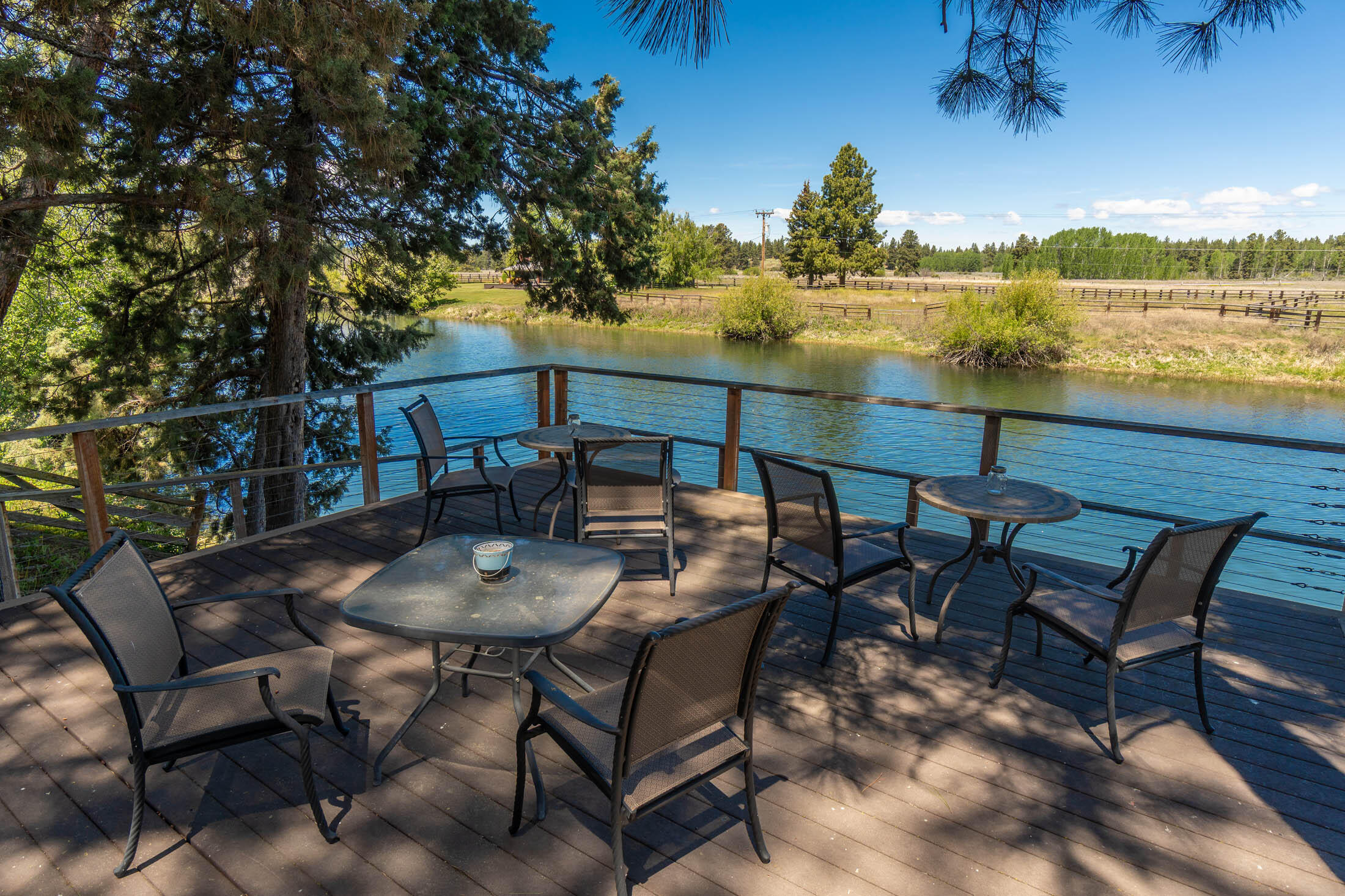 32907 River Bend Road Chiloquin, OR 97624 - Photo 26 of 83 a view of a chairs and table on the terrace
