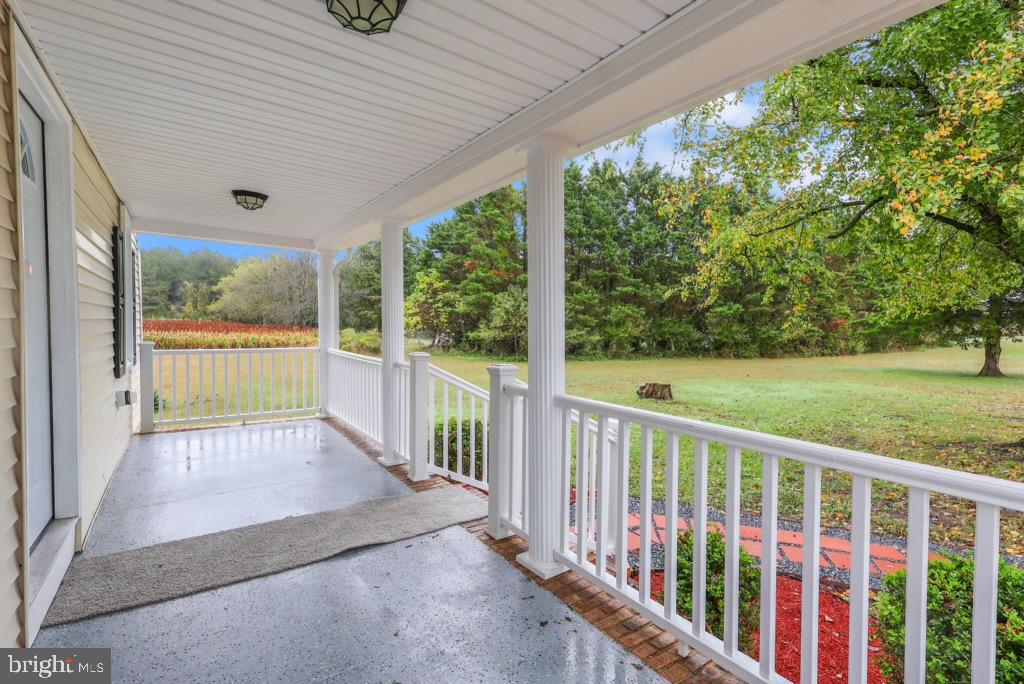 29592 Foskey Lane Delmar, MD 21875 - Photo 58 of 65 Charming porch with serene garden views.