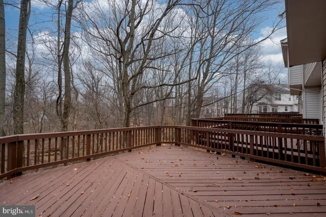 a view of a roof deck