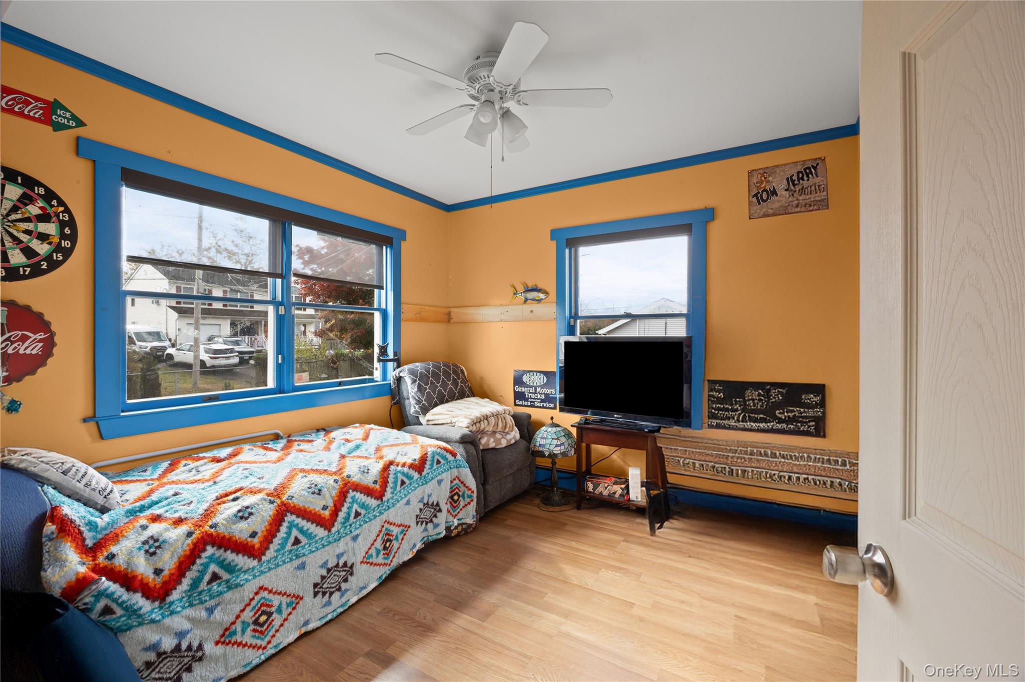 1 Elm Road East Mastic Beach, NY 11951 - Photo 13 of 28 a bedroom with bed and window
