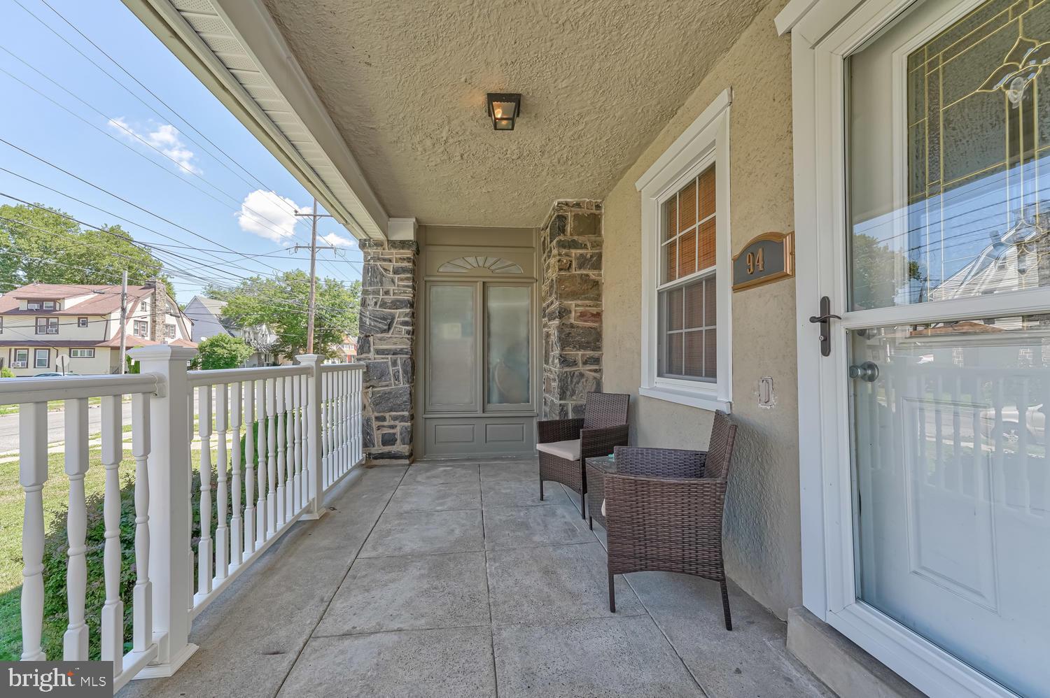 94 Marshall Road Lansdowne, PA 19050 - Photo 3 of 27 Covered Front Porch