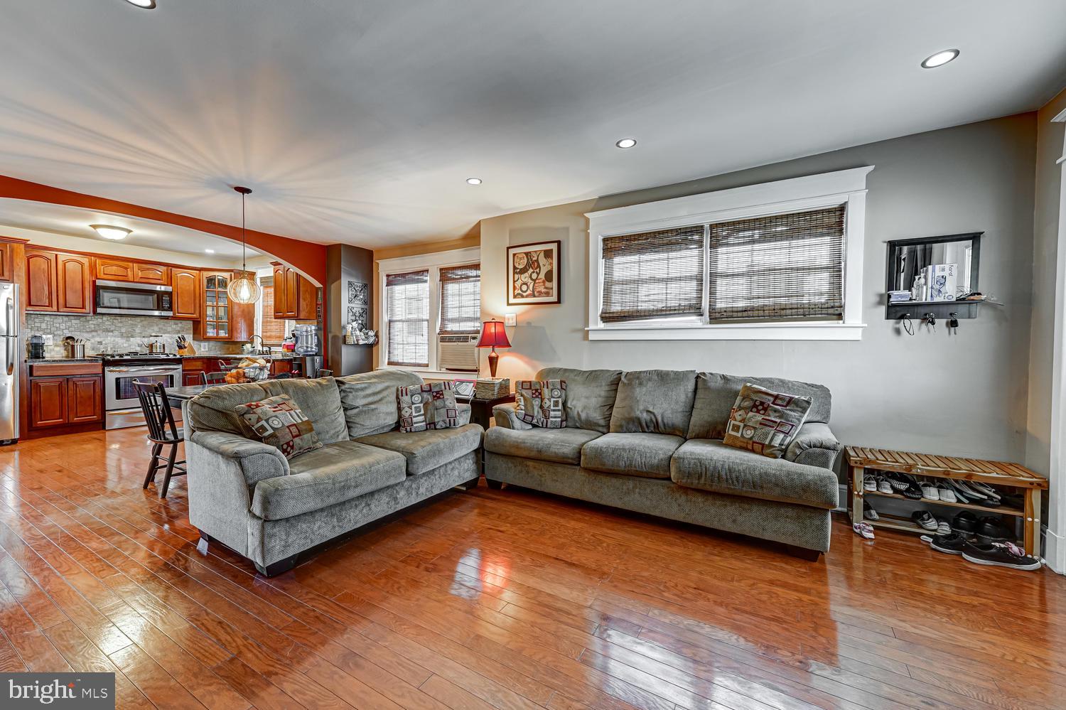 94 Marshall Road Lansdowne, PA 19050 - Photo 6 of 27 First floor with Hardwood Floors