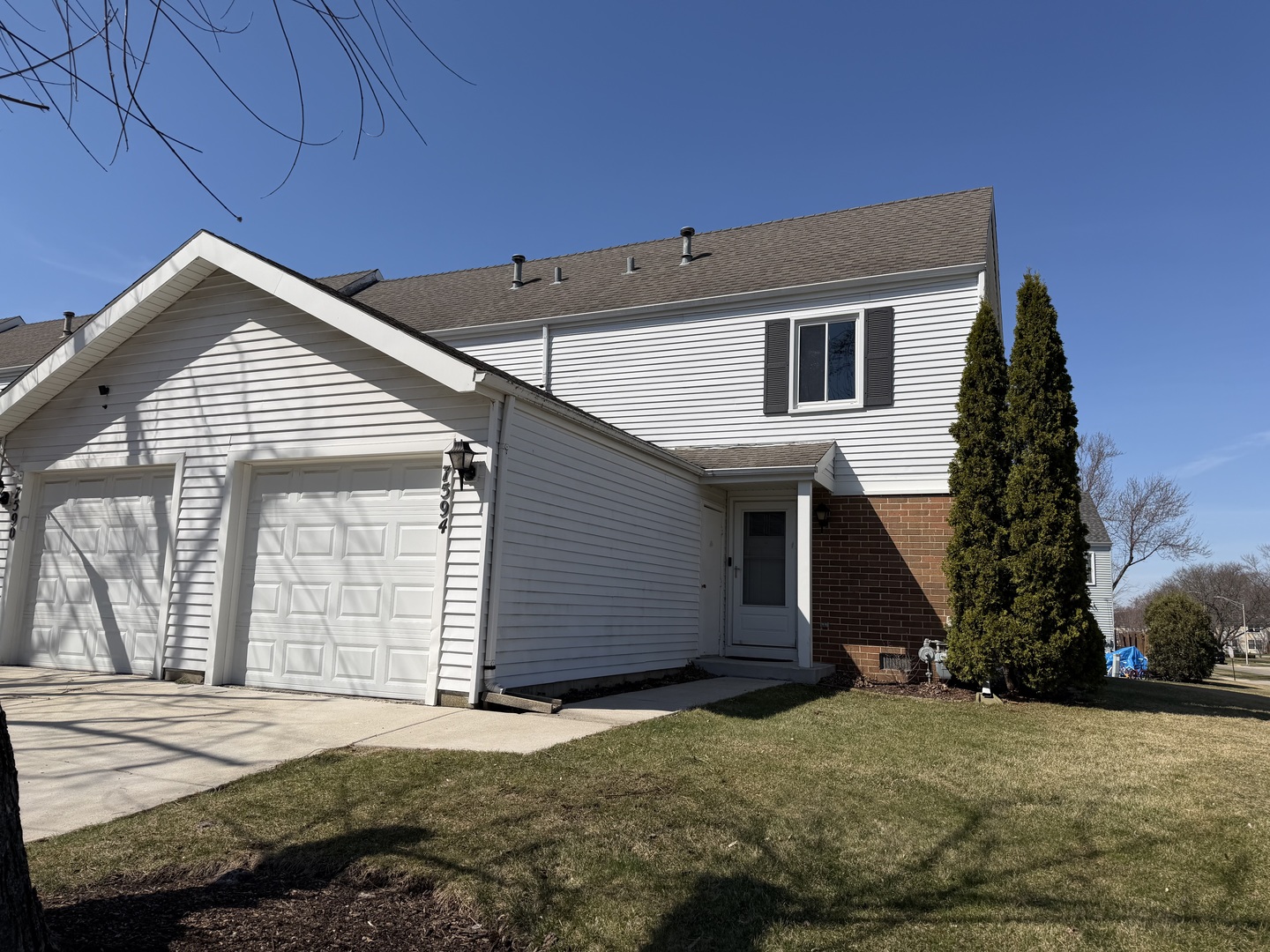 7594 Sarson Way Hanover Park, IL 60133 - Photo 1 of 26 a view of backyard of the house