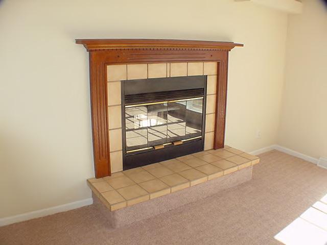979 Hobson Road Axton, VA 24054 - Photo 3 of 10 a bedroom with a bed and a fireplace